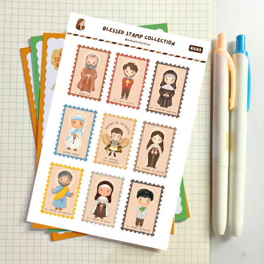 Faith-Inspired Sticker Sheets (Non-waterproof)