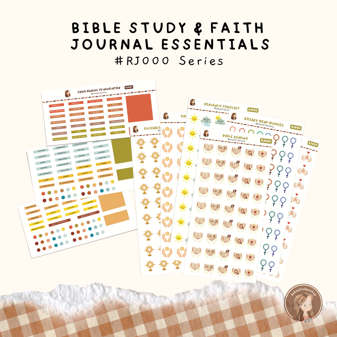 Bible Study Journal Essentials (Non-Waterproof)